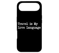 Carcasa para iPhone Air Travel is My Love Language Citas Divertidas