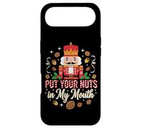 Carcasa para iPhone Air Travieso Cascanueces Pon Tus Nueces En Mi Boca Divertido Navidad