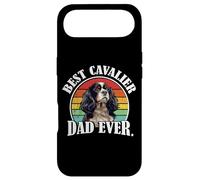 Carcasa para iPhone Air Tri Color Retro Vintage Mens Best Cavalier Dog Dad Ever