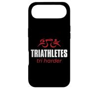 Carcasa para iPhone Air Triathlets Tri Harder - Swim Bike Run Triathlon Inspired