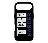 Carcasa para iPhone Air Triatleta Try Harder - Swim Bike Run Triathlon Inspired