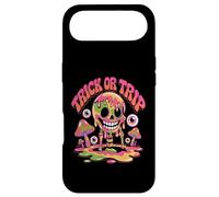 Carcasa para iPhone Air Trick or Trip T-Shirt - Psychedelic Skull Groovy Halloween