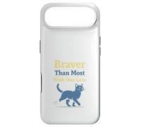 Carcasa para iPhone Air Trípode para Gatos de Tres Patas con Forma de corazón