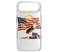 Carcasa para iPhone Air Truck Driver Trucker Camiseta Hombre Papá Big Rig American