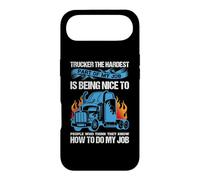 Carcasa para iPhone Air Trucker The Hardest Part of My Job Funny Truck Driver