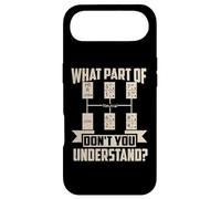 Carcasa para iPhone Air Trucker What Don't You Understand Man Truck Driver