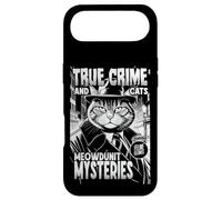 Carcasa para iPhone Air True Crime and Cats Meowdunit Mysteries, Divertido Amante de los Gatos