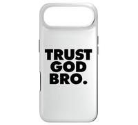 Carcasa para iPhone Air Trust God Bro
