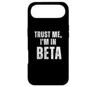 Carcasa para iPhone Air Trust Me I'm In Beta Funny Programador Desarrollador