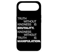 Carcasa para iPhone Air Truth Without Kindness Is Brutality - Mindfulness Life Quote