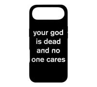 Carcasa para iPhone Air Tu Dios ha Muerto y a Nadie le Importa ateísmo gótico
