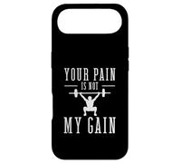 Carcasa para iPhone Air Tu Dolor no es mi Ganancia Divertidos Objetivos de Salud Entrenador Físico