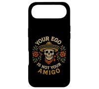 Carcasa para iPhone Air Tu Ego no es tu Amigo Sombrero Calavera Arte Popular