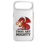 Carcasa para iPhone Air Tú Eres poderoso dragón Rojo con Aliento de Fuego