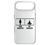 Carcasa para iPhone Air Tu Hija, mi Hija, mamá, papá, Divertida instructora de Yoga