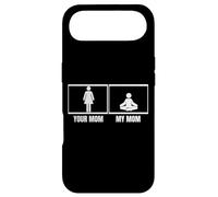 Carcasa para iPhone Air Tu Mamá Mi Mamá Hija Hijo Divertido Instructor de Yoga
