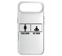 Carcasa para iPhone Air Tu Mamá Mi Mamá Hija Hijo Divertido Instructor de Yoga