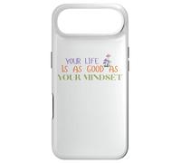 Carcasa para iPhone Air Tu Vida es Tan Buena como tu mentalidad Jardín de los