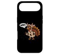 Carcasa para iPhone Air Turkey Moo Funny Thanksgiving Cow Meme para Hombre y Mujer