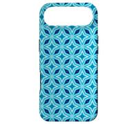 Carcasa para iPhone Air Turquoise Blue Stars Triangles Geometry Mosaic Pattern