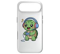 Carcasa para iPhone Air Turtle Playing Video Game Reptiles Testudines Gamers