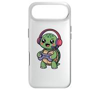 Carcasa para iPhone Air Turtle Playing Video Game Reptiles Testudines Gamers