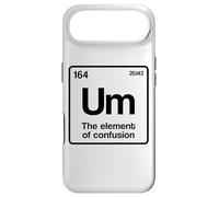 Carcasa para iPhone Air Um Element of Confusion Tabla periódica Nerd