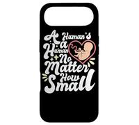 Carcasa para iPhone Air Un Humano es un Humano no Importa cuán pequeño Anti aborto Pro Life