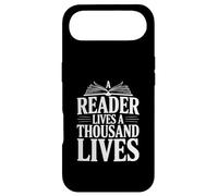 Carcasa para iPhone Air Un Lector Vive mil Vidas Cita literaria