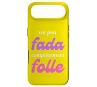Carcasa para iPhone Air Un Peu Fada Complètement Folle Humour Femme Fille Cadeau