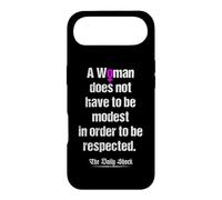 Carcasa para iPhone Air Una Mujer no Tiene Que ser Modesta para ser respetada