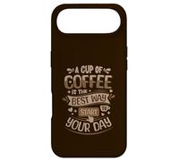 Carcasa para iPhone Air Una Taza de café es la Mejor Manera de Comenzar tu día - café