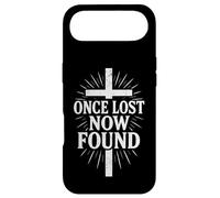 Carcasa para iPhone Air Una Vez perdido Ahora Encontrado fe inspiradora Cristiano