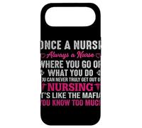 Carcasa para iPhone Air Una Vez Que una Enfermera Siempre una Enfermera Donde Vas o lo Que Haces