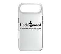 Carcasa para iPhone Air Undiagnosed But Something Ain't Right Women Funny Witch Hat