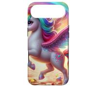 Carcasa para iPhone Air Unicornio Peculiar en una Aventura de Candyland