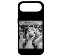 Carcasa para iPhone Air Unicornio Último Día De Escuela Vacaciones De Verano Divertido Meme Selfi