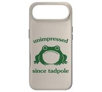 Carcasa para iPhone Air Unimpressed Since Tadpole Funny Frog Silly Graphic