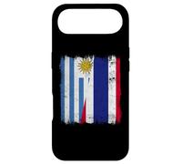 Carcasa para iPhone Air Uruguay Tailandia Media Bandera Raíces Uruguayas Tailandesas