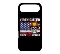 Carcasa para iPhone Air US Firefighter Pride and Honor American Flag Fireman