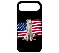 Carcasa para iPhone Air USA Flag 4th July Fourth American Borzoi Dog Lover
