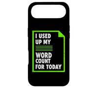 Carcasa para iPhone Air Usé mi recuento de Palabras para Hoy Autor de Libros Escritor Escritor