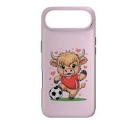 Carcasa para iPhone Air Vaca de fútbol Kawaii Just Girl Who Loves Highland Heifer Farm