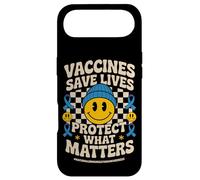Carcasa para iPhone Air Vaccines Save Lives Groovy Ribbon Immunization Awareness