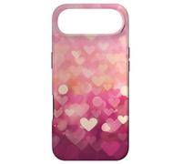 Carcasa para iPhone Air Valentine Pink Bokeh Hearts Romantic Love Design