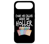 Carcasa para iPhone Air Vamos Caller Hazme Holler Funny Bingo Jugador Mujer