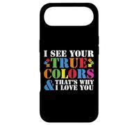 Carcasa para iPhone Air Veo Tus Verdaderos Colores, por eso te Amo Autismo