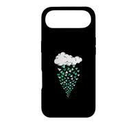 Carcasa para iPhone Air Verde Azulado Claro Aqua Color Cloud Planes Teal Aqua Graphic