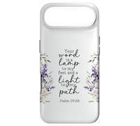 Carcasa para iPhone Air Versículo de la Biblia Tu Palabra Es Mi Lámpara Luz Mi Camino Salmo 119:105