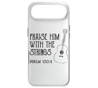 Carcasa para iPhone Air Verso de la Biblia para guitarristas Cristianos
